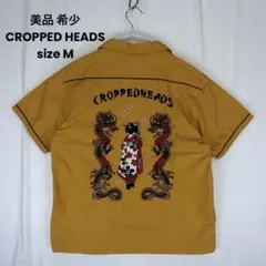 美品 希少 CROPPED HEADS 龍 舞妓 刺繍 ボーリングシャツのサムネイル
