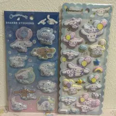 ま*い様 国内正規品 シャカシャカステッカー マシュマロシール サンリオ シナモ