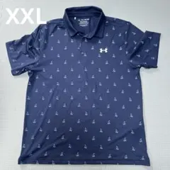 美品　アンダーアーマー ゴルフ UAプレーオフ3.0 ポロシャツ XXL