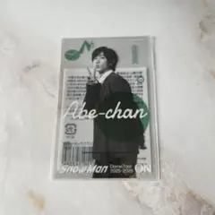 阿部亮平クリアステッカー