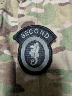 アメリカ軍 第2工兵旅団 パッチ 実物 放出品