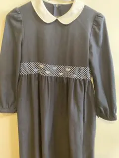 濃紺襟付き ワンピース　ParentsDream