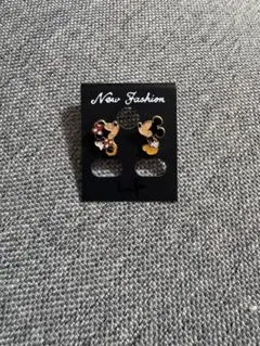 ミッキーマウス ミニーマウス ピアス