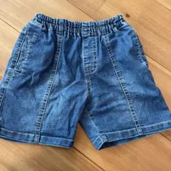 キッズデニムショートパンツ