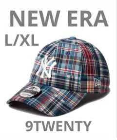 NEW ERA ニューエラ 9TWENTY ヤンキース　マドラス　チェック