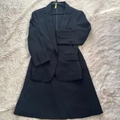 夏物　ru ネイビー ストライプ リクルートスーツ セット