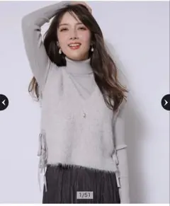 アプワイザーリッシェ♡ニット&ベストセット