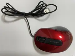 ELECOM USB BlueLED マウス 赤 M-BT08DR