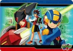 【未開封】ロックマン エグゼ　「チーム オブ カーネル」　ラバーマット 新品未開封】ラバーマット ロックマン エグゼ チームオブカーネル