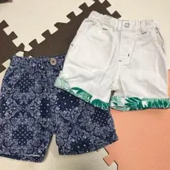 値下げしました！ ブランシェス 新品含 90.100 ハーフパンツセット