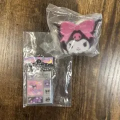 クロミ　ヘアクリップ／タイルシールミニチュアチャーム　ガチャ