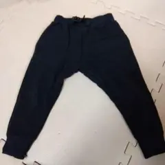グローバルワーク　裏起毛　スウェットパンツ　ブラック　Sサイズ　100センチ