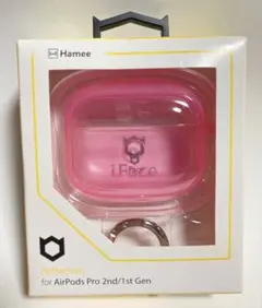 iFace Reflection クリアピンク イヤホンケース