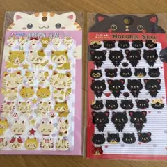 HOFURIN SEAL 猫とライオンのシールセット