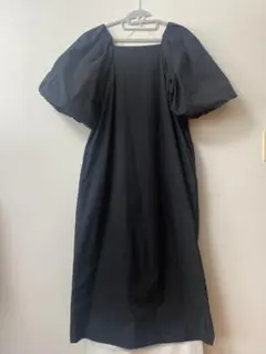 新品タグ付き⭐︎ROSE BUD ストレッチワンピース ブラック 半袖 