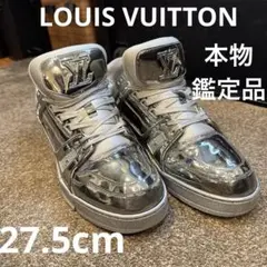 【美品】Louis Vuitton LV Trainer スニーカー シルバーのサムネイル