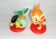 チョコエッグ　ポケットモンスター　ナエトル　ヒコザル　ポケモン　フィギュア