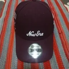 New Era 9FORTY ゴルフキャップ バーガンディ