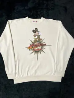 【90s USA製 ヴィンテージ】ディズニー ミッキー 40周年記念 スウェット