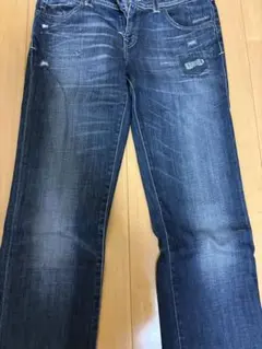 EVISU プーマコラボデニムパンツ ジーンズ ダメージ加工のサムネイル