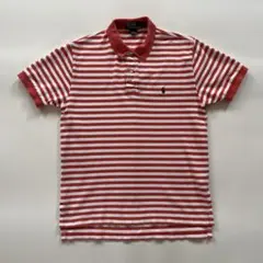 USED 90S Polo by Ralph Lauren ボーダー ポロシャツ