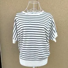 ストライプ オーバーサイズ Tシャツ 半袖のサムネイル