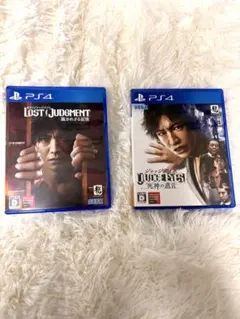 【PS4】ジャッジアイズ ロストジャッジメント セット売り