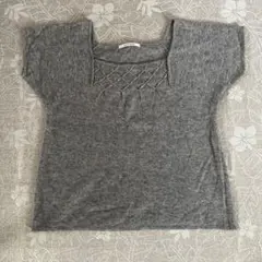 新品☆半袖ニット