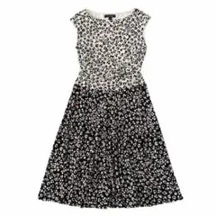 極美品 MaxMara ノースリーブ ワンピース 千鳥柄 大きいサイズ 42