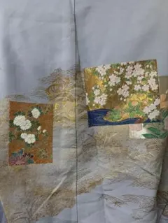 丸帯 花車 唐子 刺繍 正絹 アンティーク - メルカリ
