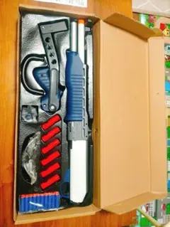 （青白！）ナーフ ショットガン　スパス12のサムネイル