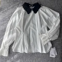 amenochihare フラワーブーケブラウスKeep clean新品タグ付き アメノチハレ フラワーブーケブラウス 【Keep clean】 新品未