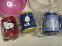 サンリオ コインシリンダー キティ　ポチャッコ　シナモン