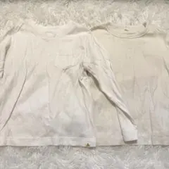 GAP 無印良品 長袖Tシャツ 95cm 100cm 2枚セット