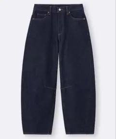 新品未使用バレルレッグジーンズ 丈68