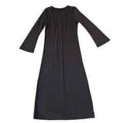 ♡新品 GRL フレアスリーブリブニットワンピース ブラウン 長袖 フリーサイズ