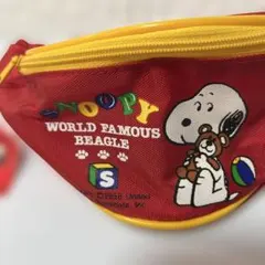 新品　スヌーピー レトロ　ポーチ