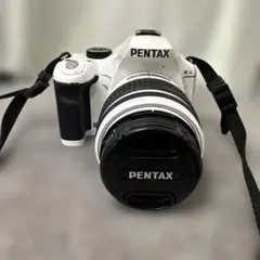 PENTAX K-x 本体（ホワイト） ズームレンズ2本付 - メルカリ