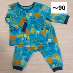 ～90cm アンパンマン パジャマ もこもこ セット