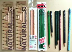 (36本セット) えんぴつ 大量 まとめ売り 6B〜3H 描画 スケッチ 鉛筆