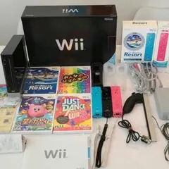 Wii 本体 ゲームソフト リモコン　ヌンチャク　ウィー　セット