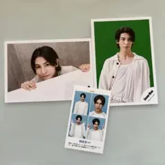 ⭐︎SnowManラウール公式写真and開運証明写真カード⭐︎