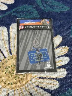 ズートピア　Happyくじ　ジュディ　アクリルキーホルダー　G賞