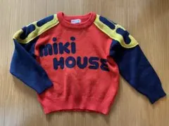 ミキハウス 昭和レトロ 復刻 バックロゴ トレーナー 110 美品 - メルカリ