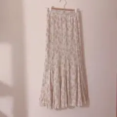 MISCH MASCH ミッシュマッシュ 花柄マーメイド ロングスカート