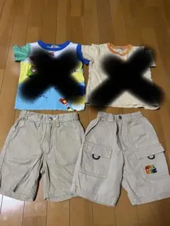 男の子 100サイズ MIKIHOUSE ミキハウス 夏服 半袖 レトロのサムネイル