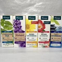 クナイプ　kneipp バスエッセンス　100ml ５本セットのサムネイル