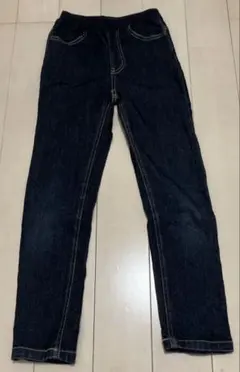 petit main 130 ダークデニム 長ズボン
