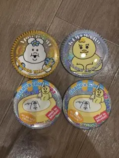 んぽちゃむ　缶バッジ4個セット