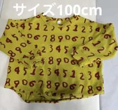 マーキーズ❤️ホーガンナンバー数字プリント長袖カットソー黄色イエローロンtソウガラ